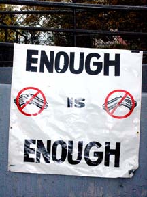 Enough Is Enough Coalition. Anti-violence activism by 

concerned people.