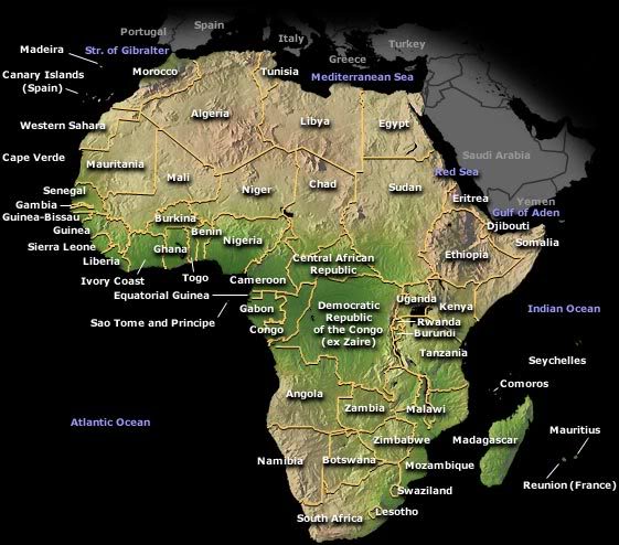 Africa Map