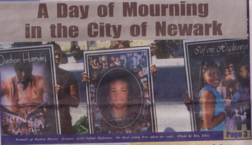 Day of Mourning in Newark